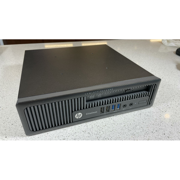 HP EliteDesk 800 G1 USDT COA Win7/10 Pro — Intel Pentium G3220 @ 3.00GHz 4096MB (4GB) DDR3 120GB SSD